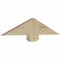 Ekena Millwork Eugene Rough Sawn Timber Gable Bracket, Douglas Fir, 36"W x 7"H x 2"D x 6"F, 5/12 Pitch GBW036X07X0206EUG00RDF - alternate 5